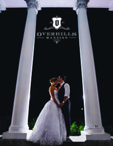 Overhills Mansion Bridal Book
